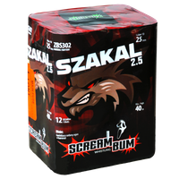 Scream Bum Szakal 2.5  12s ZBS302  F2  16/1