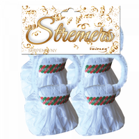 Serpentyny Rzucane Białe TXK162-6  50/4