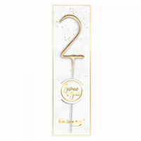 Zimne Ognie Cyfra "2" złote TXF802  F1  12/20