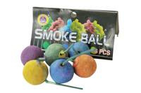 Multicolour smoke balls 20/12/6