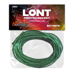 Lont pirotechniczny 3x1m 2mm ZBC602  P1    200/1