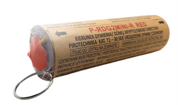 Świeca dymna Pyrolife red RDG2-MINI/R  T1  100/1