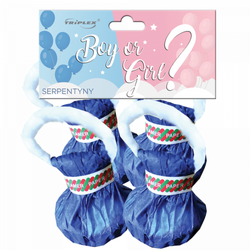Serpentyny Rzucane Baby Shower Blue TXK162-2 50/4